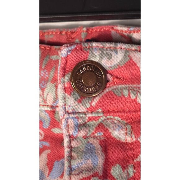 Bandolino Women's Riley Relaxed Bermuda Shorts Size 10 Floral - Picture 2 of 6